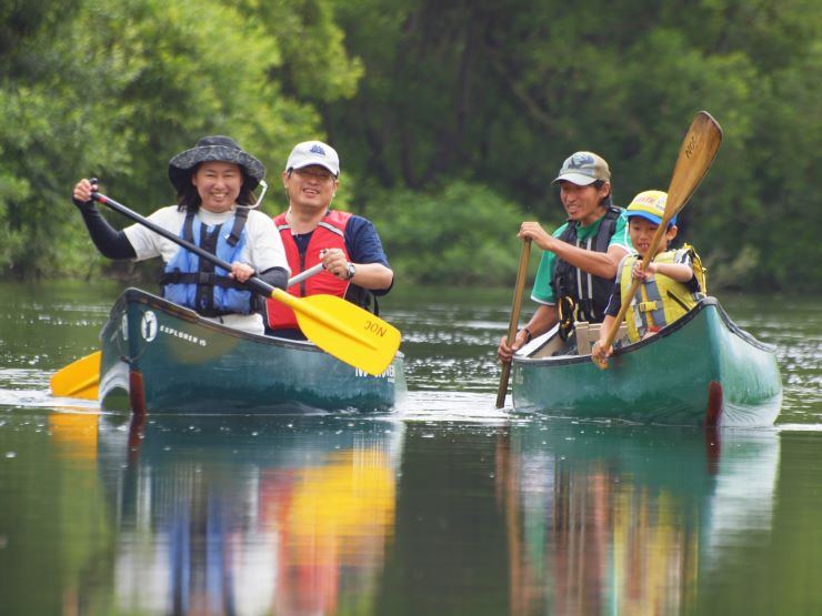 カヌーツーリング 画像提供：ニセコアウトドアセンター