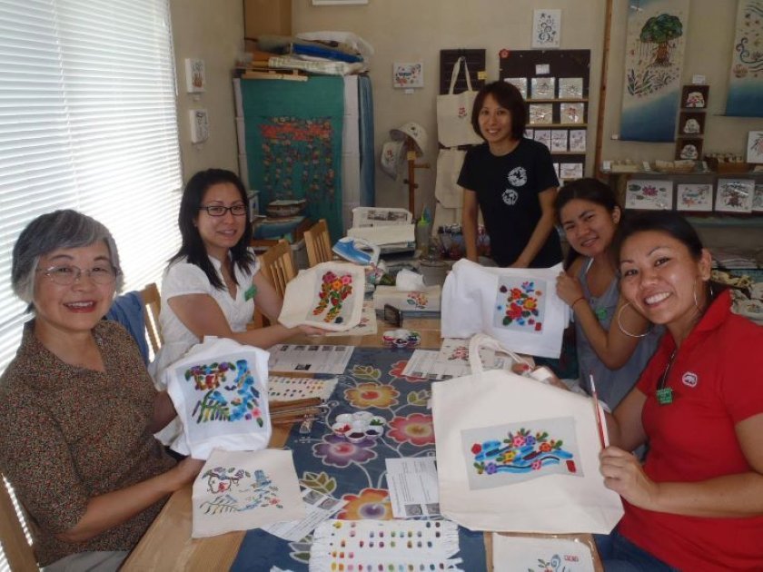 画像提供：紅型キジムナー工房