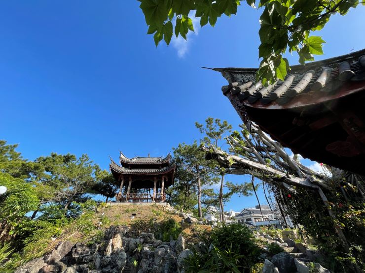 福州園の庭園
