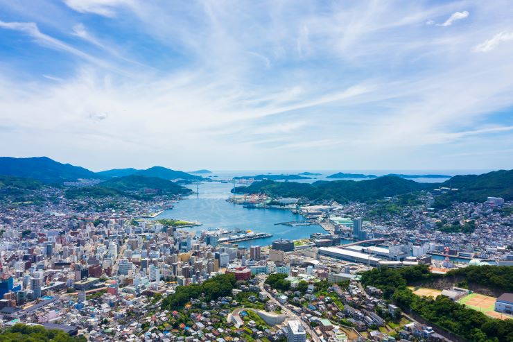 長崎港_空撮