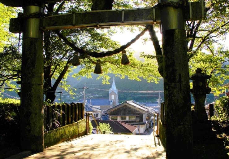 﨑津諏訪神社1 提供:熊本県観光連盟