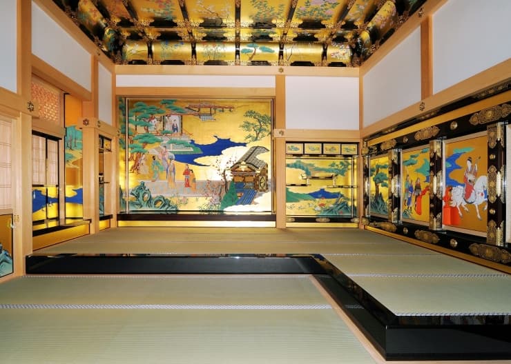熊本城昭君の間（北面）　提供：熊本市