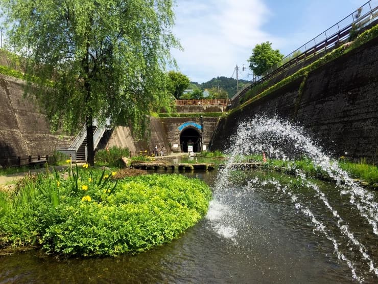 高森湧水トンネル公園5 提供:熊本県観光連盟