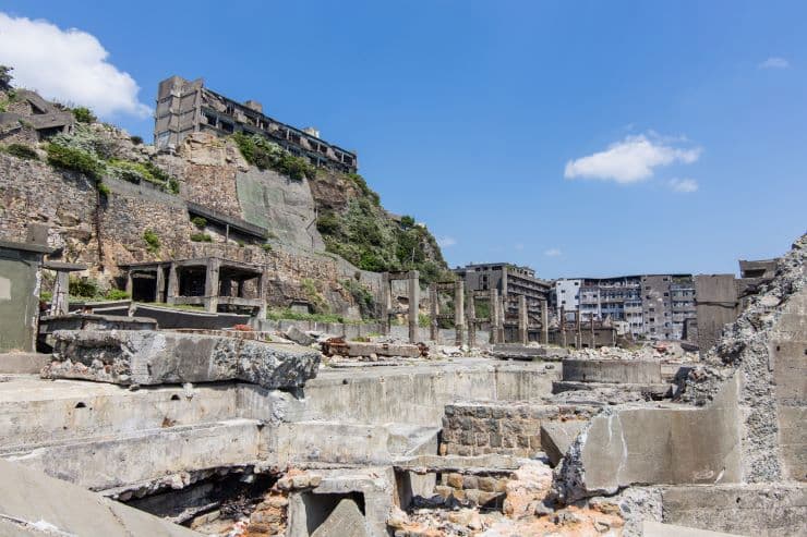 長崎_軍艦島_内部