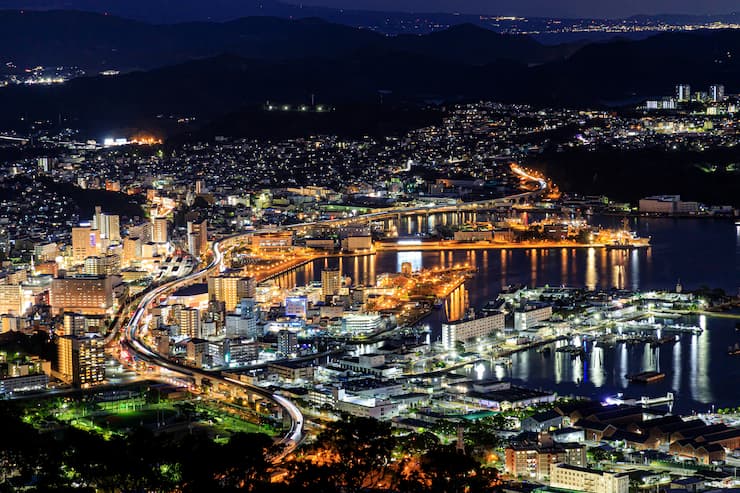 佐世保_弓張岳展望台_夜景