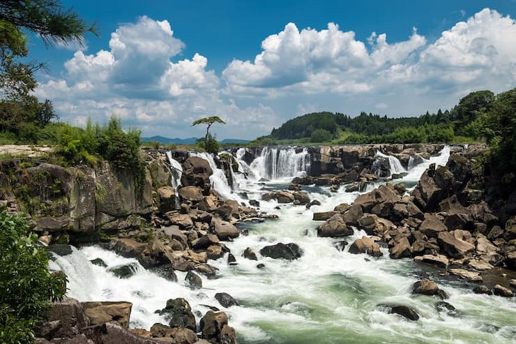 曽木の滝の全景