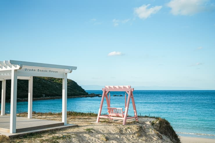 浦田海水浴場 提供:種子島観光協会