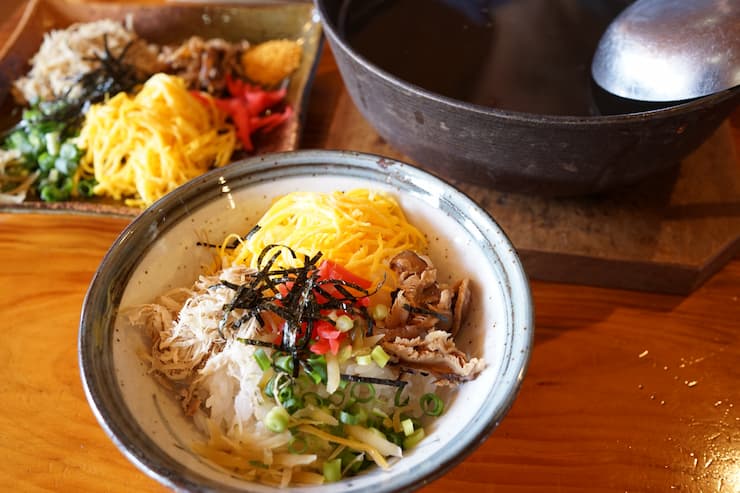 奄美大島鶏飯