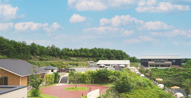 ①八天堂ビレッジ全景 提供:八天堂