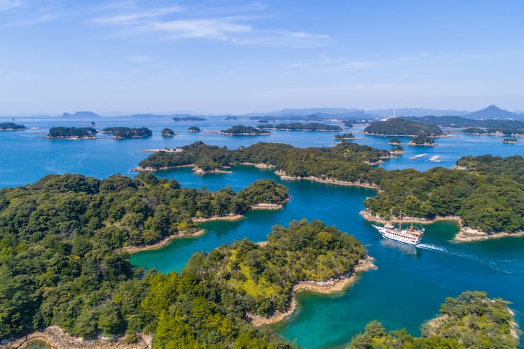 ドローンでみた九十九島34©SASEBO