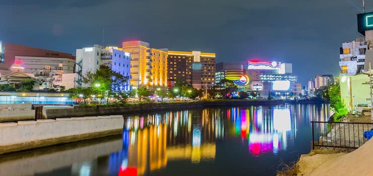 中洲の夜景