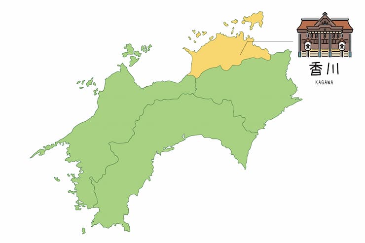 香川県マップ
