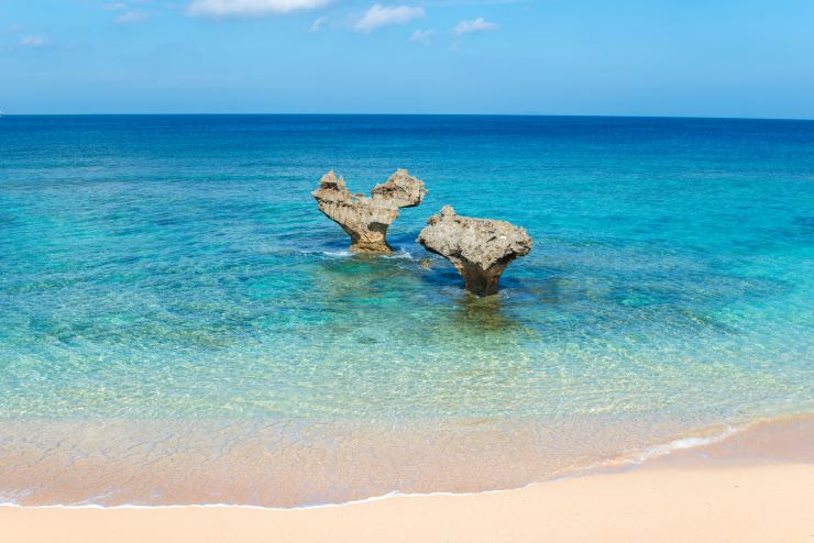 古宇利島　ハートロック