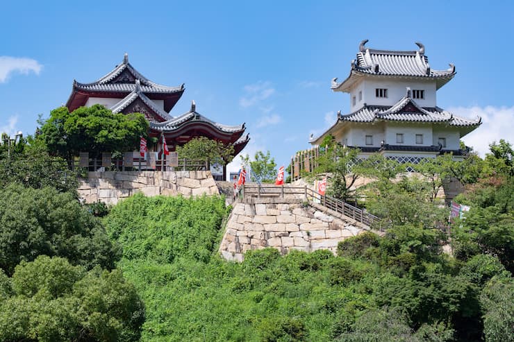 因島水軍城 隅櫓・本丸