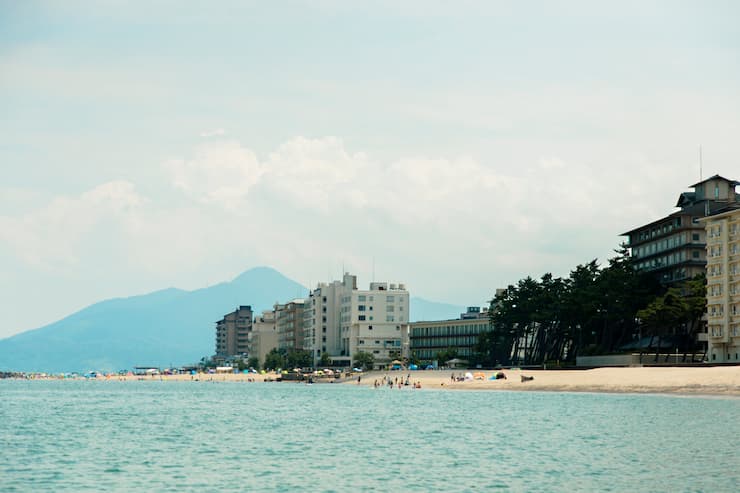 皆生温泉海水浴場No.6218 提供:鳥取県
