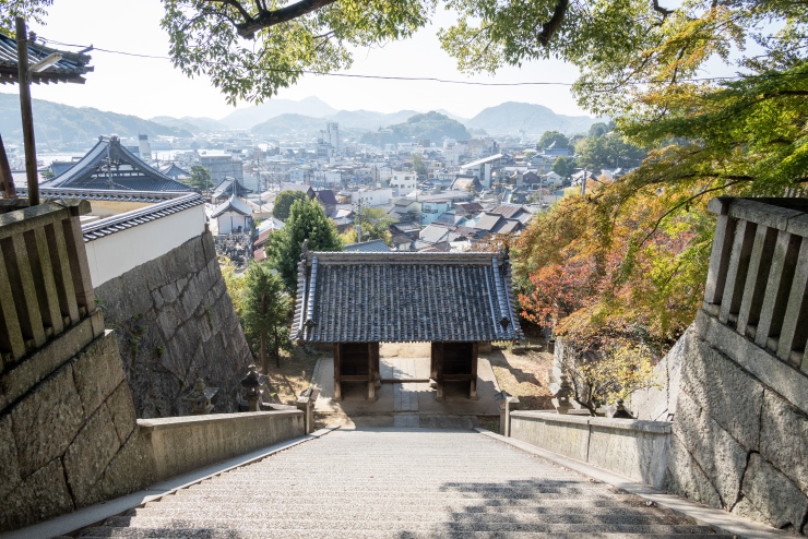 秋の御袖天満宮から見る風景　提供：おのなび