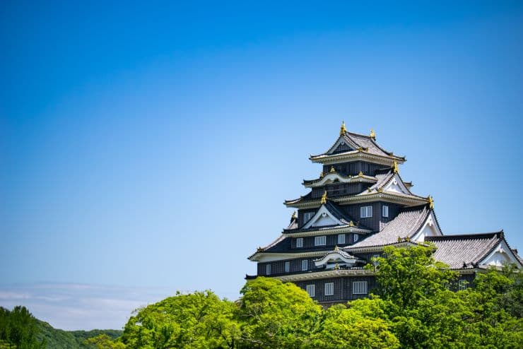 岡山城