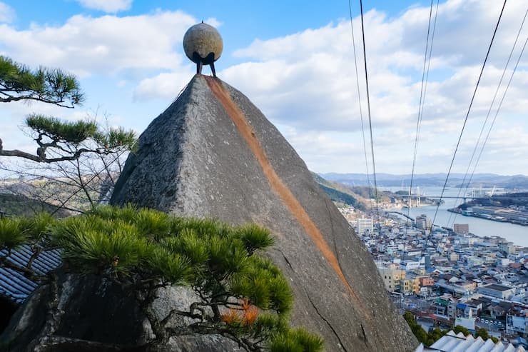 尾道 千光寺 玉の岩