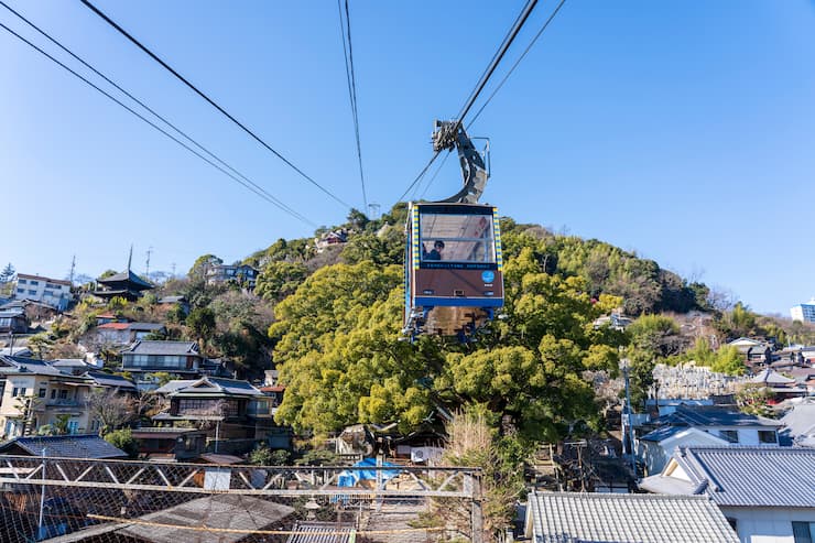 尾道　千光寺山ロープウェイ