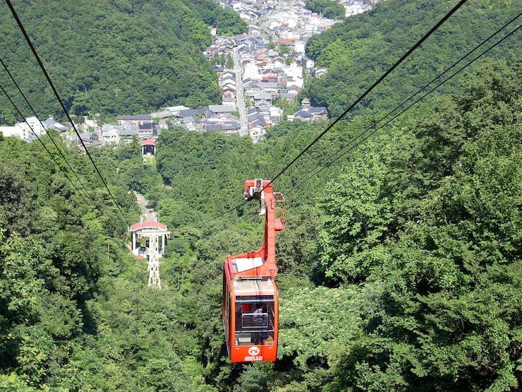 城崎ロープウェイ 提供:豊岡市