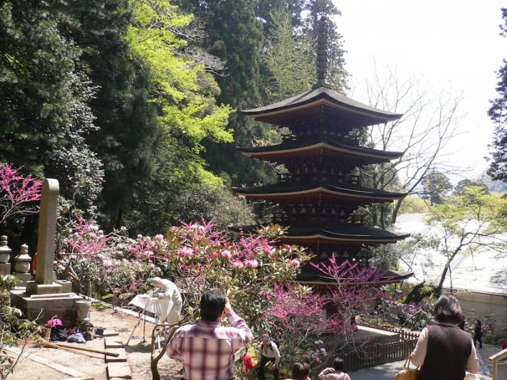 室生寺・五重塔　提供：一般財団法人奈良県ビジターズビューロー