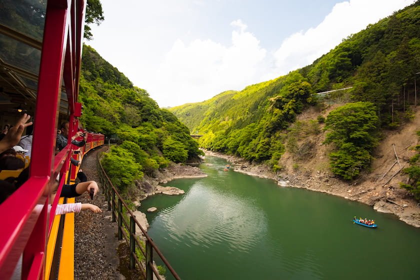 嵯峨野トロッコ列車