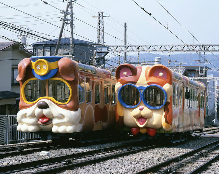 生駒ケーブル（ブルとミケ） 提供：近畿日本鉄道
