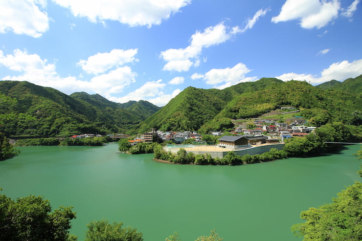 十津川温泉郷 提供:十津川村