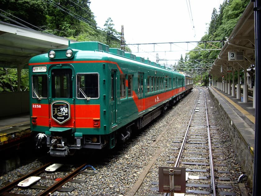 天空 極楽橋駅 提供:南海電鉄