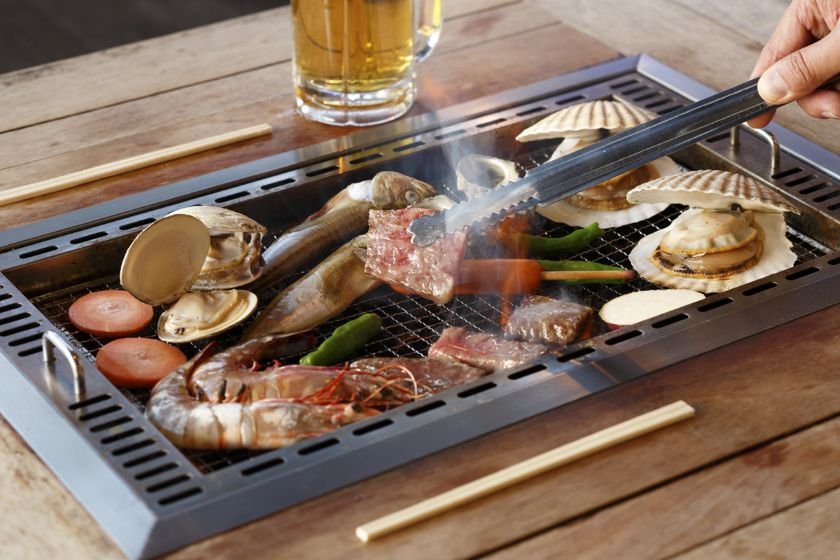 BBQコーナーイメージ 画像提供：とれとれ市場南紀白浜