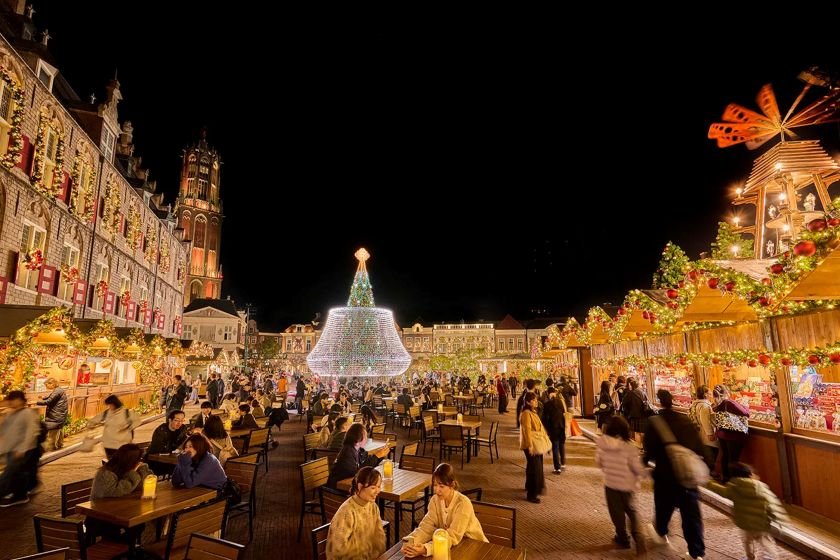 クリスマスマーケット 画像提供：ハウステンボス