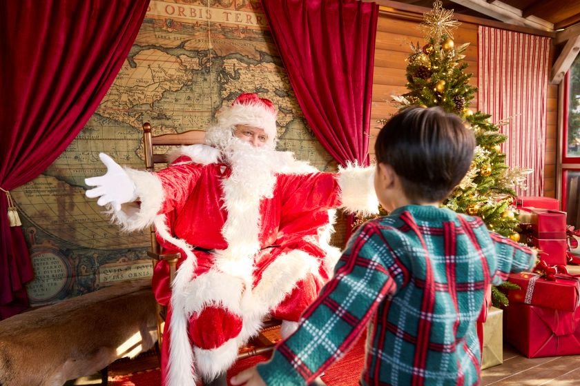 サンタグリーティング 画像提供：ハウステンボス