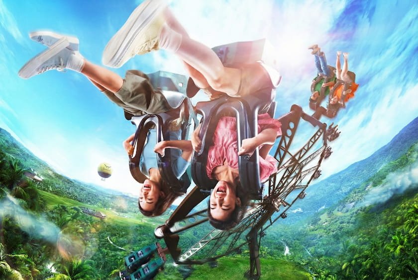 ジャングリア沖縄 yambaru_tornado_3-2_0126 画像提供:ジャングリア沖縄