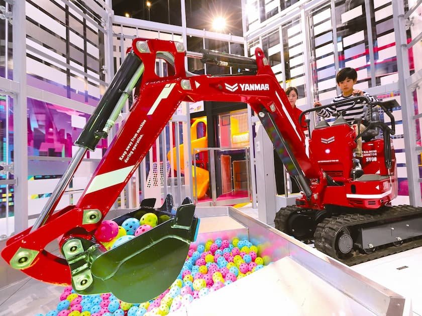 Zak-zak!power-shovel_s 画像提供：ヤンマーミュージアム