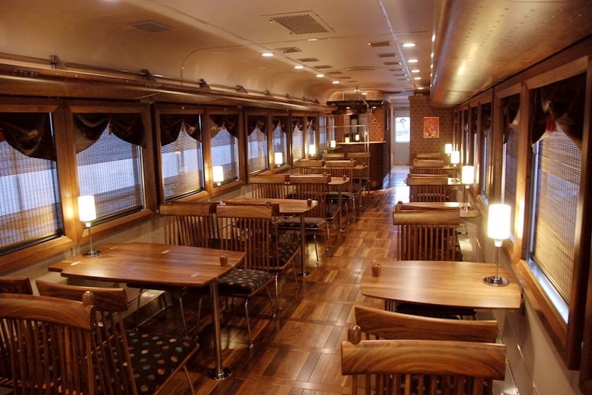 車内（丹後くろまつ号） 画像提供：WILLER TRAINS（京都丹後鉄道）