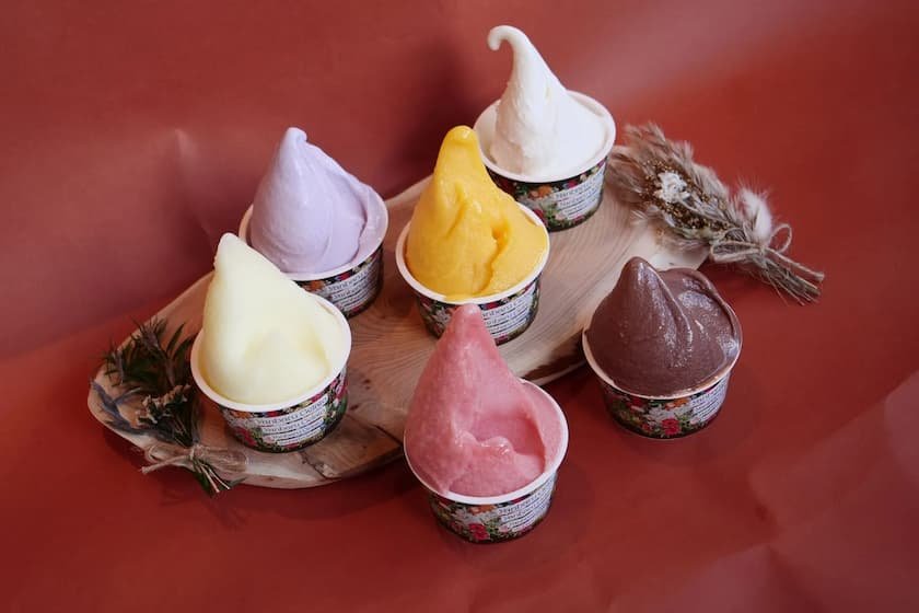 カラフルなやんばるジェラート