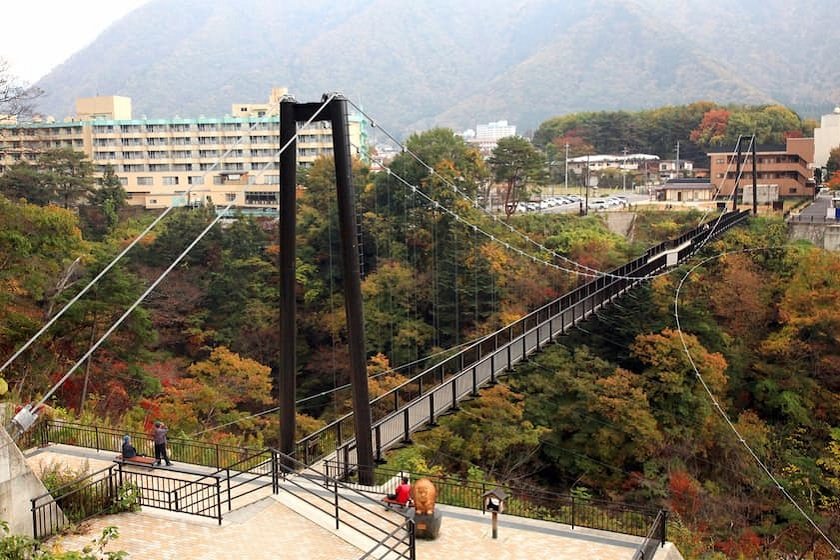 鬼怒楯岩大吊橋 写真提供：（公社）栃木県観光物産協会